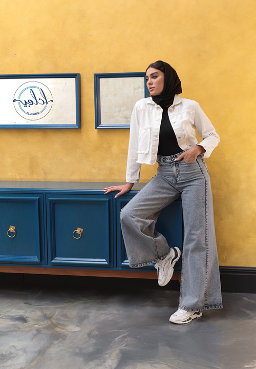 ست کردن با شلوار اسپنیش eljeans