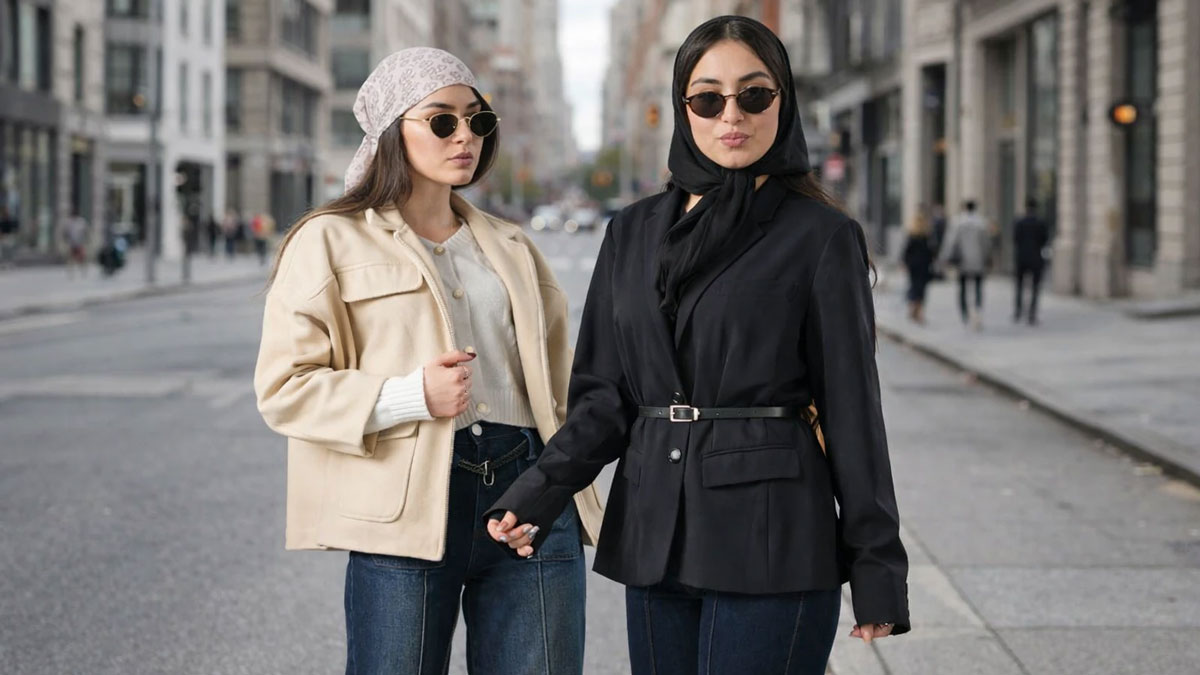 چگونه مانتو را با شلوار جین زنانه ست کنیم؟ ایده های جذاب برای استایل شیک و روزمره